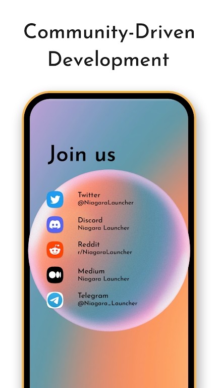 niagara launcher app