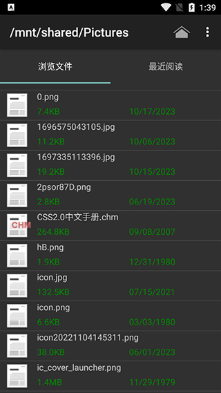 CHM Reader