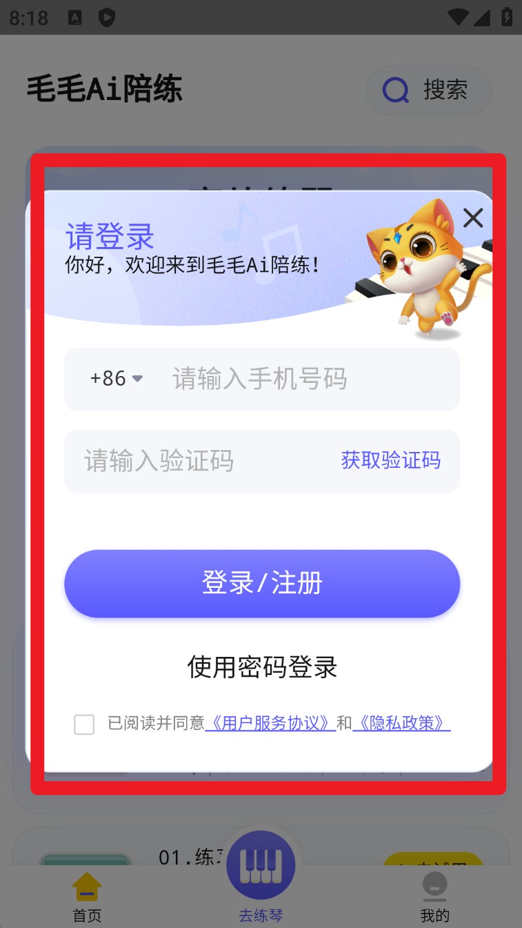 毛毛ai陪练