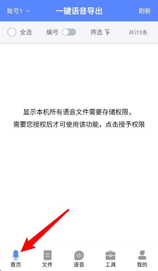 一键语音导出