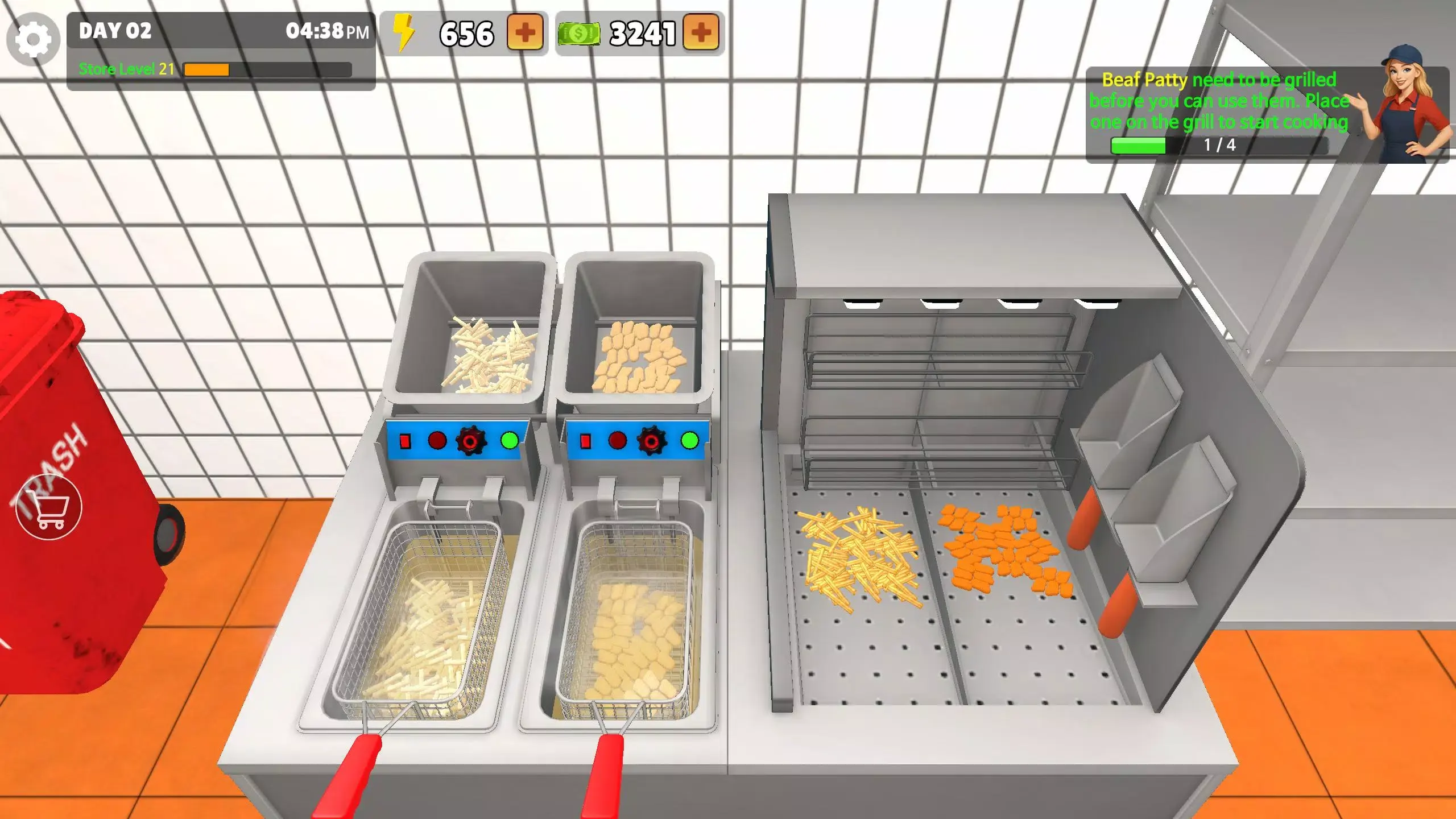 我的汉堡屋模拟器