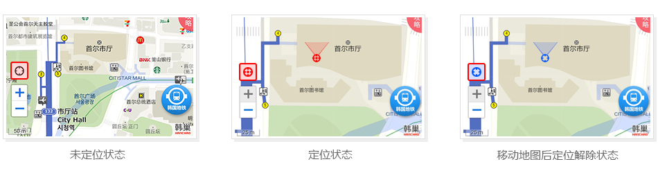 韓國地圖