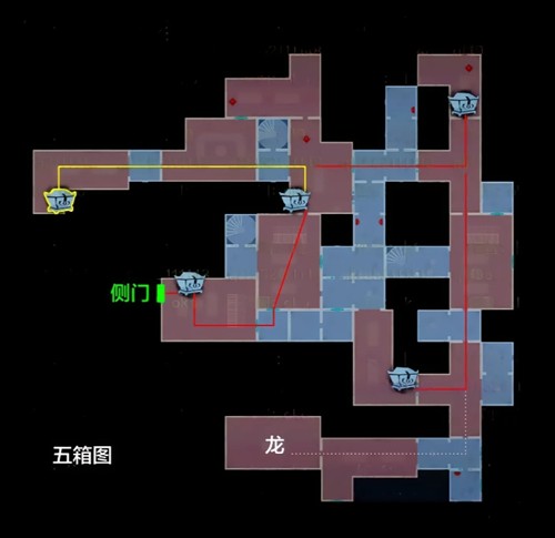 超自然行动组最新宝藏房路线图解
