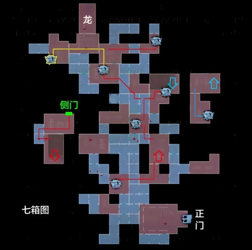 超自然行动组最新宝藏房路线图解