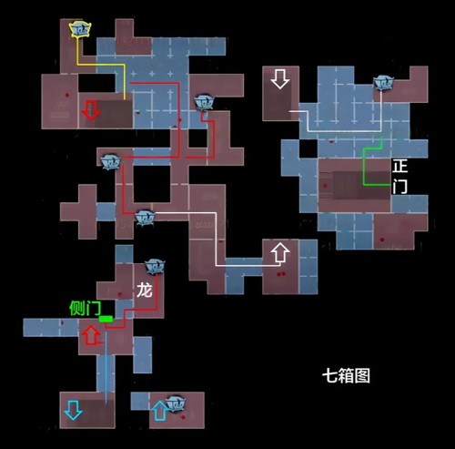 超自然行动组最新宝藏房路线图解