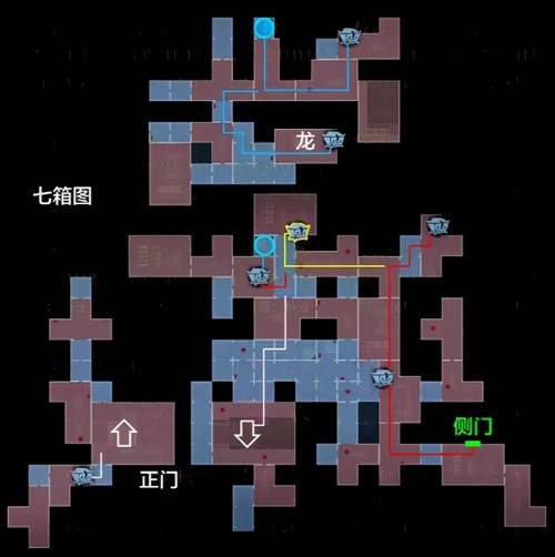 超自然行动组最新宝藏房路线图解