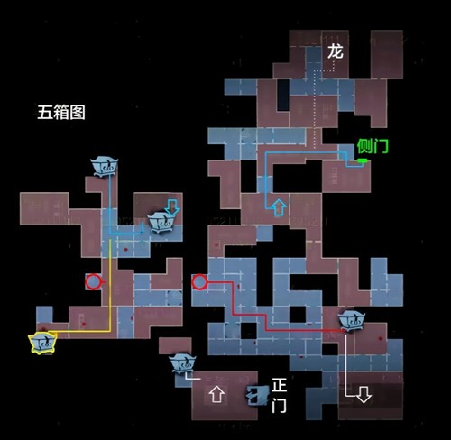 超自然行动组最新宝藏房路线图解