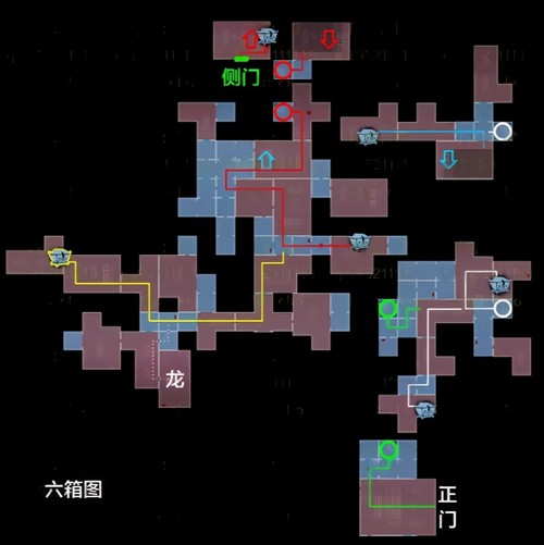超自然行动组最新宝藏房路线图解
