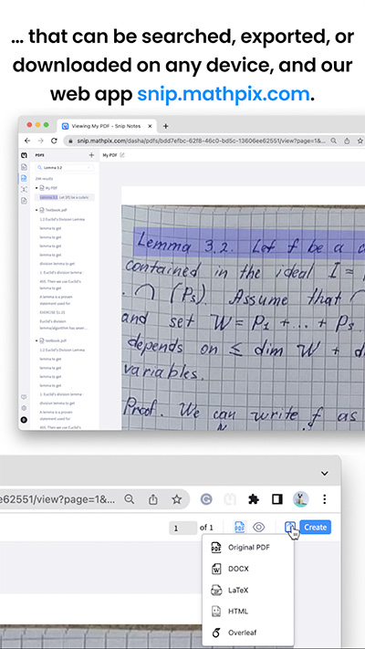 Mathpix Snip