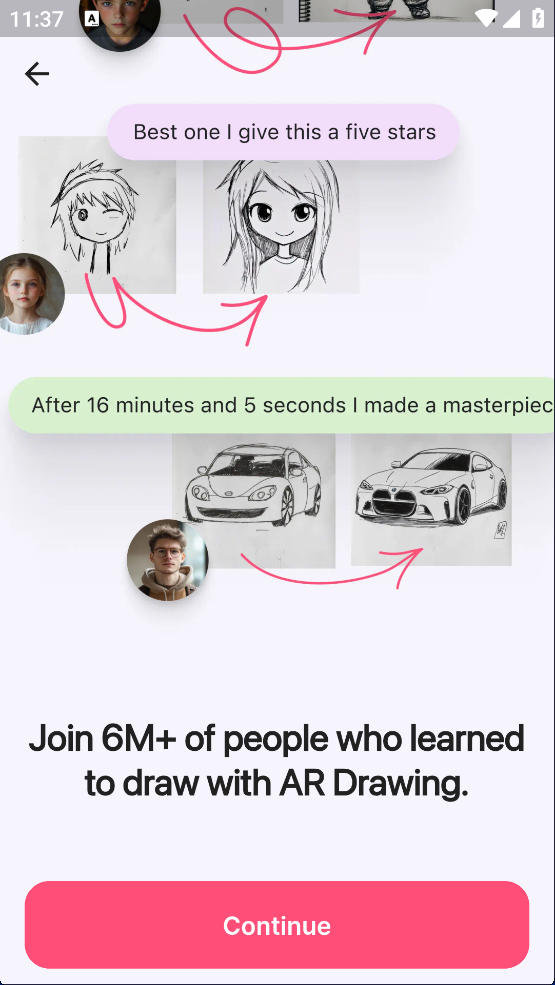 ar drawing