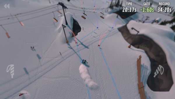 雪山滑雪大冒险