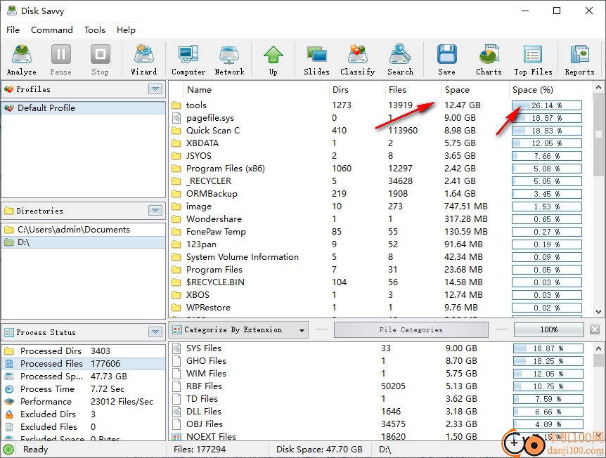 Disk Savvy(硬盘分析工具)