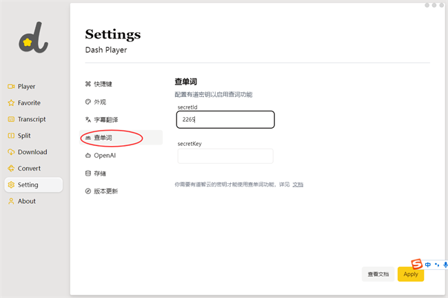 dashplayer
