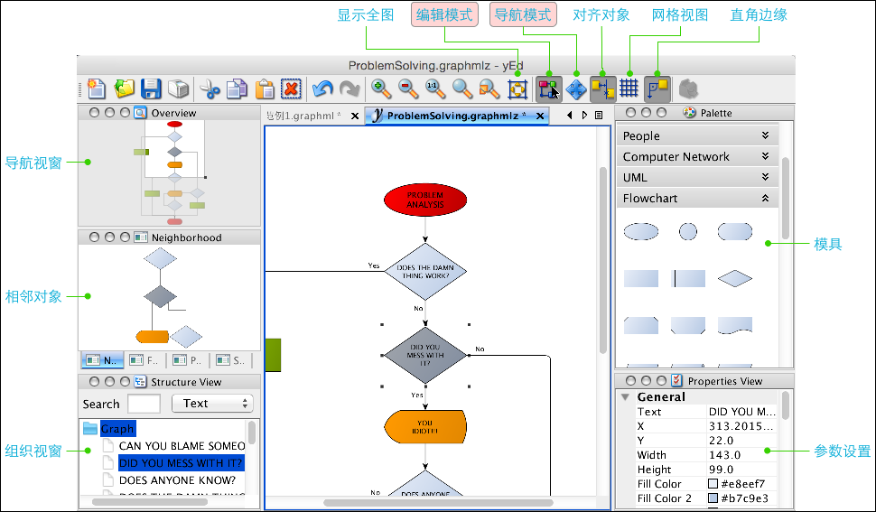 yEd Graph Editor