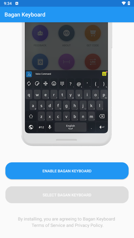 Bagan Keyboard