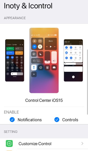 icontroliOS15控制中心安卓版下载(iControl & iNoty iOS15)