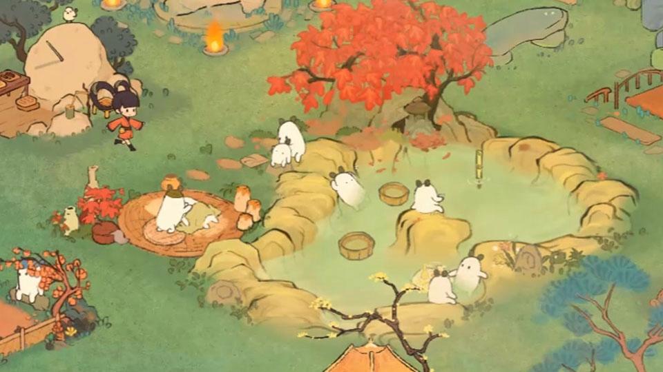 国风山水田园题材手游