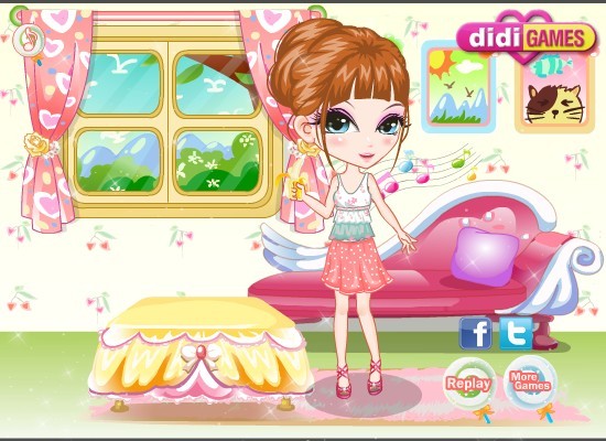 可爱娃娃装扮游戏